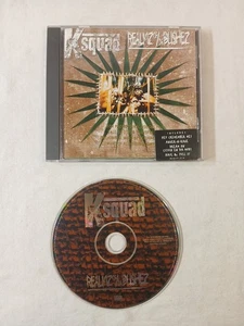 KSquad Realmz Of Da Bushez CD Promo 1994 Atlantic Hype Sticker - Foto 1 di 6