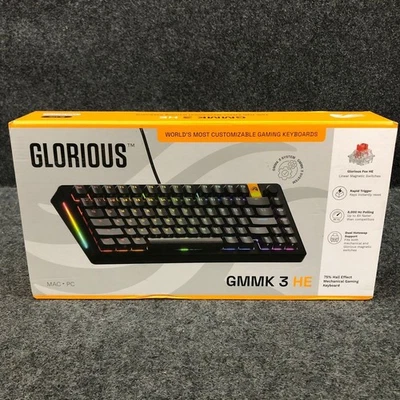 GLORIOUS GMMK 3 HE 75% Hall-Effect Linear Switch Mechanical Gaming Keyboard - Image 1 of 4