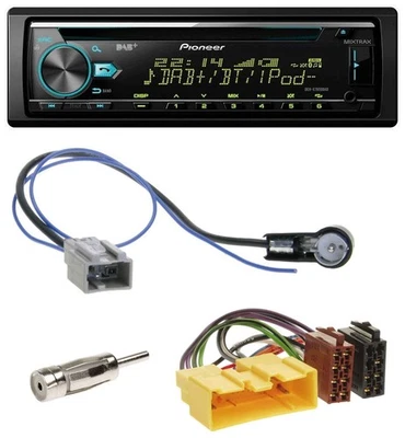 Pioneer DAB MP3 CD USB Bluetooth Autoradio für Mazda 2 (DY, 2003-2007) - Bild 1 von 4