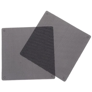 2 Stück PVC Staubdichter Filter Quadratisches Computernetz Staubdichte - Afbeelding 1 van 12