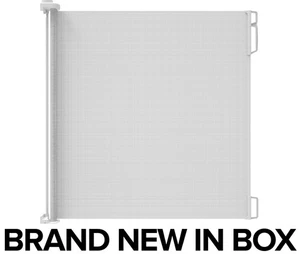 Retractable Baby Safety Gate Pet Fence Extra Tall/Wide Opens 1 Hand In/Outside - Picture 1 of 14