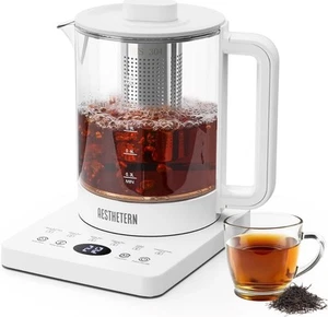Electric Tea Kettle with Infuser Temperature Control and Automatic Shut off 24 H - Picture 1 of 4