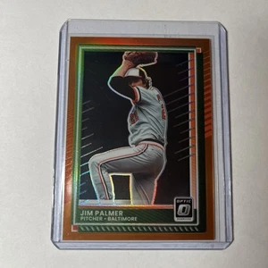 2025 Donruss JIM PALMER Optic ORANGE PRIZM 140/199 Orioles No. 57 Color Match - Picture 1 of 3