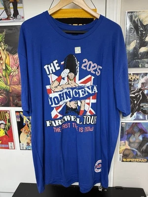 3XL John Cena Londres 2025 The Farewell Tour Auténtico-Nuevo Last Time Is Now Tour Foto 1 de 4