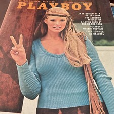 Play Boy Magazine September 1970 Debbie Ellison & Pro Football Preview