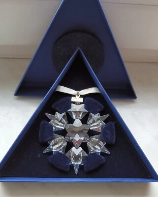 Grand ornement étoile Swarovski original 2010 - Photo 1/4