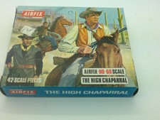 Airfix - The High Chaparral - RARE BLUE-BOX S38 ON SPRUES COMPLETE -