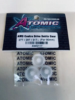 Atomic RC AWD Centre Drive Delria Gear    AWD-117 - Image 1 of 2
