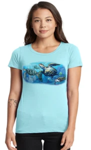SALE! - 2XL Junior Tee Shirt - Sea Turtles Clothing Apparel - Picture 1 of 1
