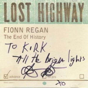 Fionn Regan: End Of History Advance PROMO w/ Autographed Artwork MUSIC AUDIO CD - Picture 1 of 1