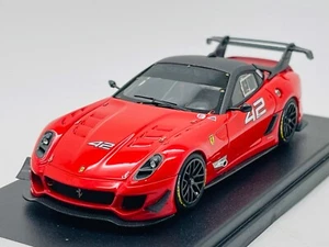 LOOKSMART LS400H FERRARI 599XX Evo n°42 Nuovo Rosso F1 2007 / Grigio Ghisa 1.43 - Foto 1 di 5