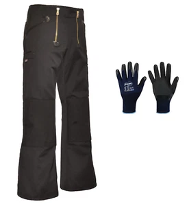 Zunfthose schwarz Cordura Knietaschen, Schlag, Dachdecker, Zimmermann + Hand - Bild 1 von 3