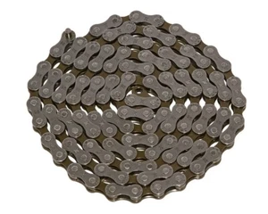 KMC BRANDED Multispeed Bicycle Chain 1/2 x 3/32 116 Z-7 7/Speed Brown. - Picture 1 of 1