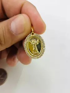 14K Gold Filled Divino Nino Charm Pendant for Womens Mens Kids 21x16 Baby Jesus - Picture 1 of 3