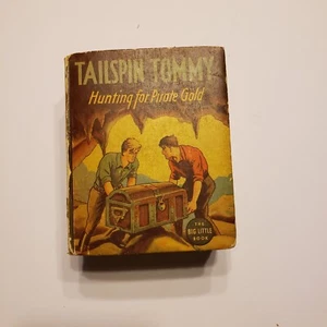 1935 Big Little Book Tailspin Tommy Hunting for Pirate Gold  #1172 - Picture 1 of 5