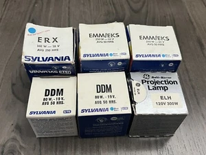 Projection Lamp Bulb Lot ERX EMM/EKS DDM ELH - New old stock - Picture 1 of 6