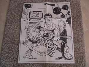 (9174) Elvis on tv in the 50s - Poster - Ryff 1977 - Imagen 1 de 2