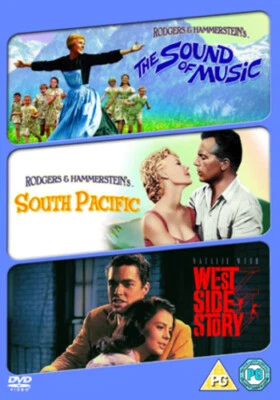 The Sound of Music/South Pacific/West Side Story DVD (2009) Rossano Brazzi, - Image 1 of 2