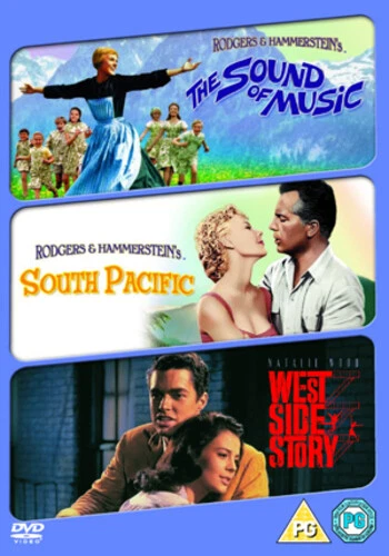 The Sound of Music/South Pacific/West Side Story DVD (2009) Rossano Brazzi, - Image 1 of 2