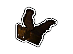 Bat Block World Sticker Vinyl Decal Die-Cut Car Laptop - Picture 1 of 1