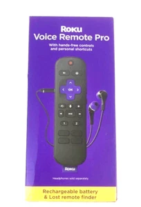 Roku Voice Remote Pro with Headphone Output & Rechargeable Battery - Picture 1 of 1