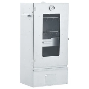 BBQ Oven Smoker with 1kg Wood Chips 44.5x29x83 Z6Q4 - Picture 1 of 12