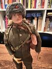 Vintage 1960s GI Joe - Russian Infantry Man with accessories