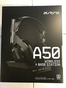 ASTRO Gaming A50 Wireless+Base Station for PlayStation 4 & PC Black/Silver 2019