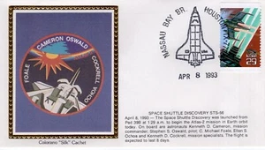 LAUNCHED SPACE SHUTTLE DISCOVERY STS-56 - HOUSTON, TX  1993  FDC18000 - Picture 1 of 1