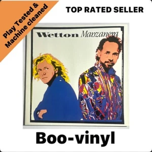 John Wetton / Phil Manzanera - Wetton / Manzanera Lp Vinyl Record NM / EX - Picture 1 of 6