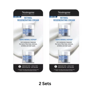 Neutrogena Rapid Wrinkle Repair Retinol Regenerierende Creme (1,7 Unzen 48g, 2 Sets) - Bild 1 von 8