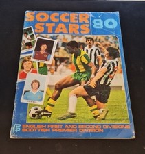 RARE Soccer Stars 80 Sticker Album 100% Complete (FKS Publishers)