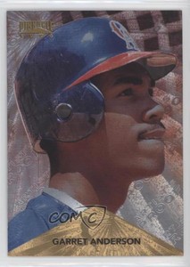 1996 Pinnacle Starburst Artist Proof Garret Anderson #5