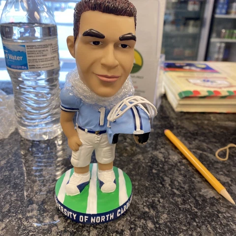 North Carolina Tar Heels Vintage Bobblehead NCAA ULTRA RARE ITEM Cover