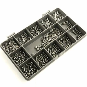 300 PIEZAS SURTIDAS A2 M3 ACERO INOXIDABLE RANURADO CABEZA DE QUESO MÁQUINA TORNILLO KIT DE RANURA 05 - Imagen 1 de 2