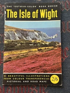 The Isle Of Wight Cotman-Color Book Series W Nigh 1965 Vintage Booklet - Picture 1 of 8