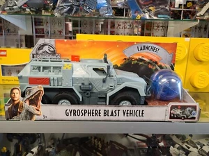 Jurassic World 2017 3,75"" vehículo de explosión girosfera película de dinosaurios Mattel nuevo - Imagen 1 de 7
