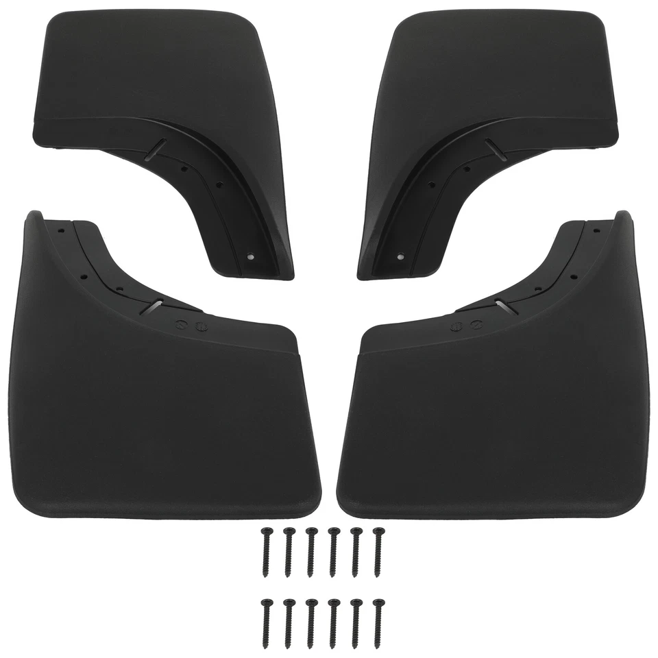 For 1988-1996 1997 1998 Chevrolet C1500 Splash Guard Mud Flaps W/ Screws 4Pcs - Image 1 of 4