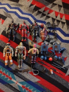 GI Joe Alley Viper Venomous Maximus Cobra Air Trooper Ninja Banzai Robotix 