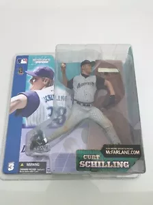 MCFARLANE MLB 3 CURT SCHILLING ARIZONA DIAMONDBACKS graue Jagd Variante - Bild 1 von 1