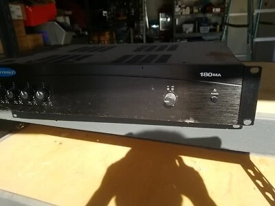 Crown 180MA 4-Channel 80W @ 4Ω 70V/100V Commercial Audio Mixer Power Amplifier - Image 1 of 4