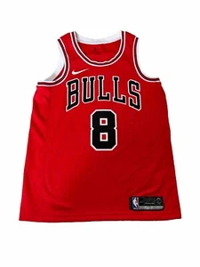 Camiseta deportiva de los Chicago Bulls para hombre MEDIANA roja swingman LAVINE #8 Nike baloncesto talla M - Imagen 1 de 9