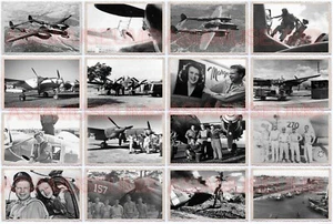 341pcs WW2 USA P-38 P38 Aircraft Plane Fighter Carrier Navy Pilot Vintage Photo - Picture 1 of 12
