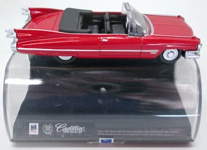 Nuevo Ray 1959 Cadillac Red Series 62 convertible con interior negro - Imagen 1 de 4