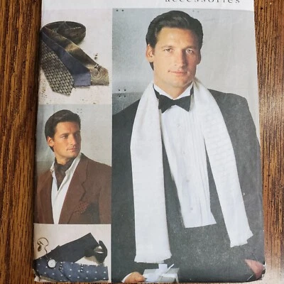 00s Vogue узор 7104 мужские аксессуары галстук бант шарф Cummerbund карман квадратный - Изображение 1 из 3