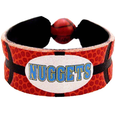 Denver Nuggets Classic Basketball Bracelet [NEW] NBA Jewelry Necklace Wrist Cover