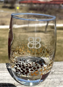 Baileys Irish Cream Gold Confetti Rocks Glass, 4.25" Tall Set of 1 - Picture 1 of 11