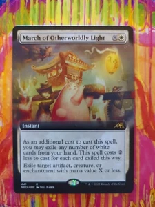 MtG: Marsch des jenseitigen Lichts - Kamigawa NEO - randlos - folienfrei - Neuwertig - Bild 1 von 2