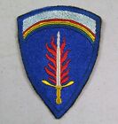 WWII US ARMY SHAEF Supreme HQ Allied Expeditionary Forces Patch- Theatre Made