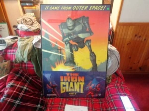 THE IRON GIANT ORIGINAL MOVIE POSTER PROMO POSTER1999 28X40 FRAMED - Picture 1 of 5